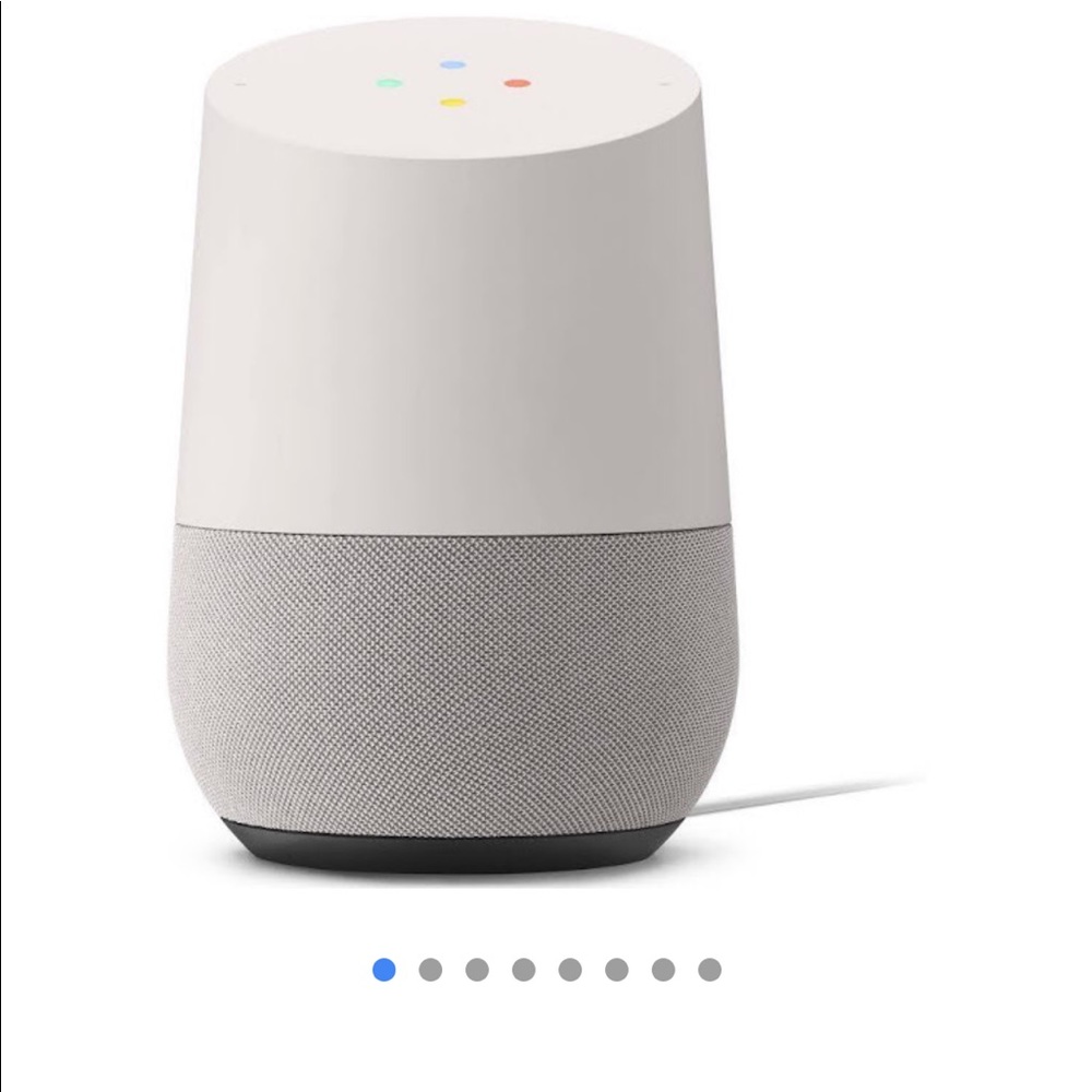 Google Home Smart Speaker, Wireless, White